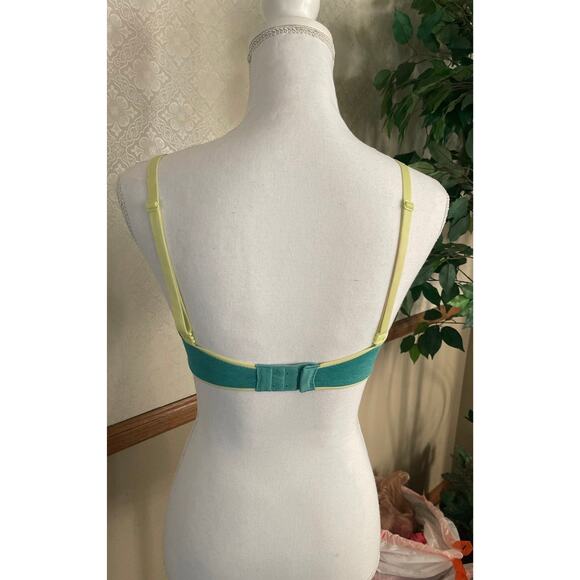 Victoria's Secret Semi Demi Bra in Bright Teal (32DD/E) - Picture 6 of 8